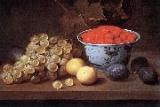 ES, Jacob van Still-Life with Fruit  dg Norge oil painting reproduction